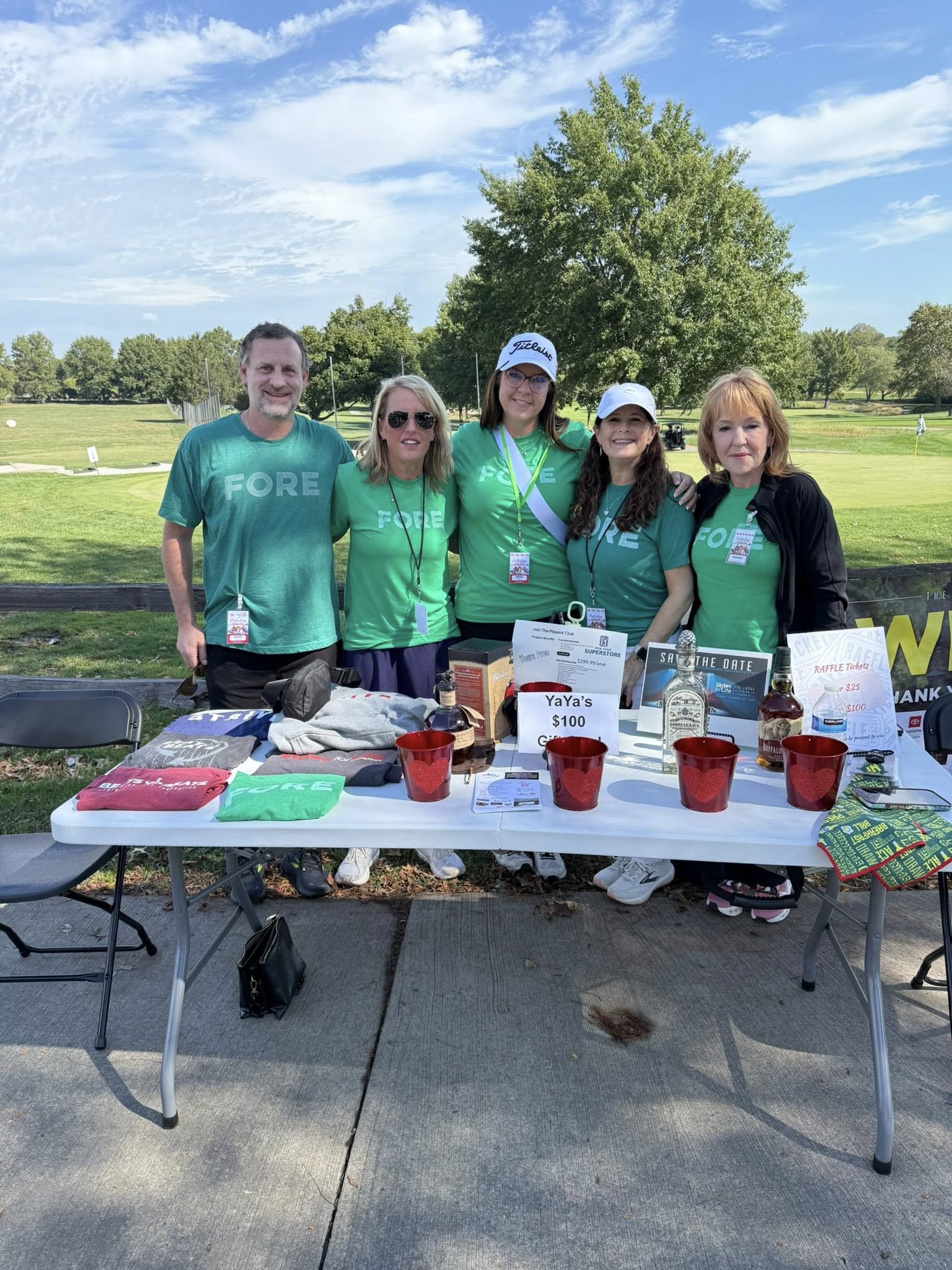 Strive for Life golf tournament at Minor Park Golf Course